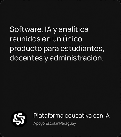 Vista del proyecto Apoyo Escolar Paraguay